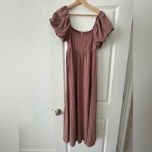 Rylee + Cru Ocean Dress Mulberry